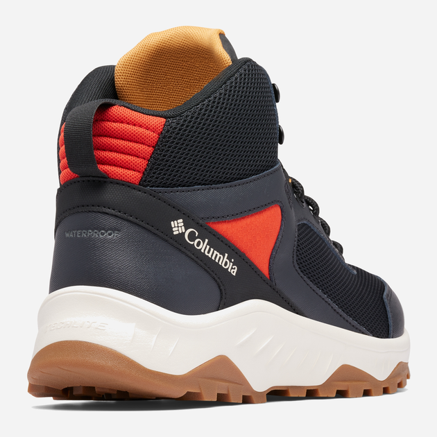 Buty trekkingowe męskie wodoszczelne Columbia Trailstorm Ascend WP Mid 2100781012 42 (9US) Czarny/Czerwony (195981570045) - obraz 3