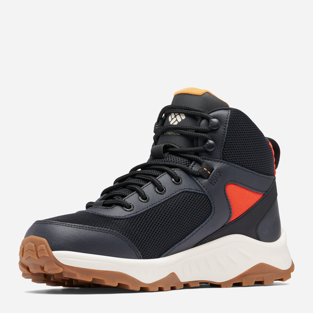 Buty trekkingowe męskie wodoszczelne Columbia Trailstorm Ascend WP Mid 2100781012 42 (9US) Czarny/Czerwony (195981570045) - obraz 4