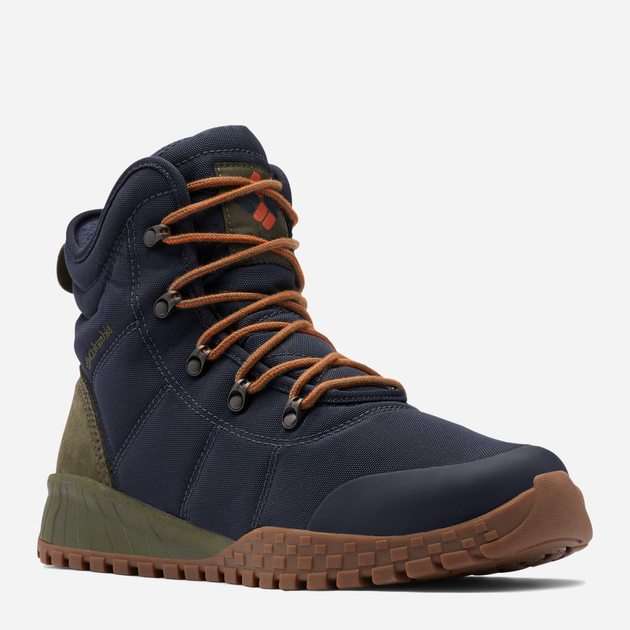 Zimowe buty trekkingowe męskie wodoszczelne Columbia Fairbanks Omni-Heat 2100831439 42 (9US) Czarny/Oliwkowy (195981621198) - obraz 5