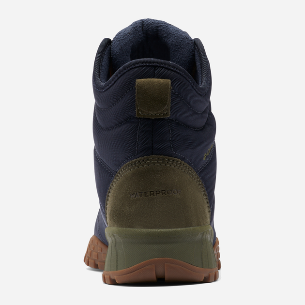 Zimowe buty trekkingowe męskie wodoszczelne Columbia Fairbanks Omni-Heat 2100831439 41.5 (8.5US) Granatowy/Oliwkowy (195981621181) - obraz 7