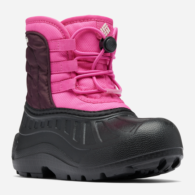 Дитячі зимові чоботи-дутики для дівчинки Columbia Youth Powderbug Snowlite Lace 2103521695 34 (3US) Рожевий/Чорний (195981560763) - зображення 5