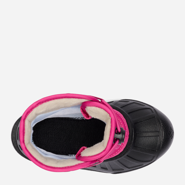 Дитячі зимові чоботи-дутики для дівчинки Columbia Children's Powderbug Snowlite Lace 2103522695 28 (11US) Рожевий/Чорний (195981538588) - зображення 8