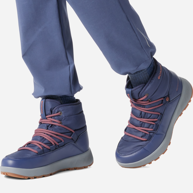 Жіночі зимові черевики низькі Columbia Slopeside Village Omni-Heat Mid 2105001466 39.5 (8.5US) Фіолетові (195981548006) - зображення 2