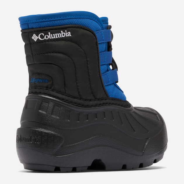 Дитячі зимові чоботи-дутики для хлопчика Columbia Children's Powderbug Snowlite Lace 2103522433 26 (9US) Чорний/Синій (195981538724) - зображення 3