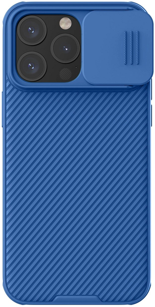 Etui plecki Nillkin CamShield Pro Magnetic Case do Apple iPhone 15 Pro Blue (6902048266711) - obraz 1