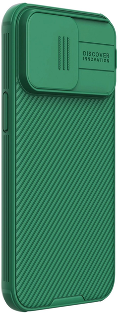 Etui plecki Nillkin CamShield Pro Magnetic Case do Apple iPhone 15 Pro Green (6902048266728) - obraz 2