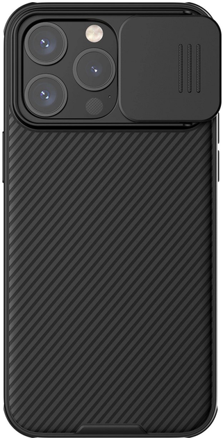 Etui plecki Nillkin CamShield Pro Magnetic Case do Apple iPhone 15 Pro Max Black (6902048266773) - obraz 1