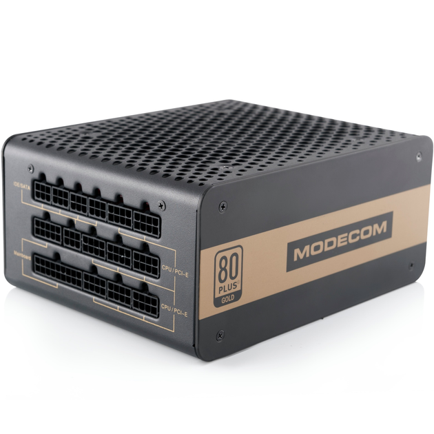 Блок питания для ПК Modecom VOLCANO 650 GOLD 650W 120mm MODULAR 80+ Gold Retail Box (ZAS-MC90-SM-650-ATX-VOLCA) - изображение 1