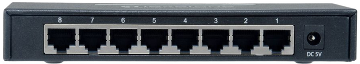 Przełącznik LevelOne Switch 8x GBit Unmanaged (GEU-0822) - obraz 2