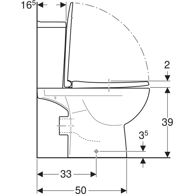Унитаз-компакт KOLO Freja Premium L79047000 c бачком и сиденьем