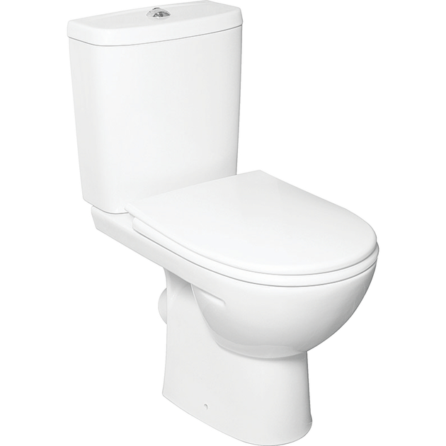 Унитаз-компакт KOLO Freja Premium L79047000 c бачком и сиденьем Soft Close - изображение 2