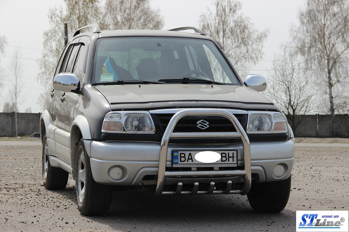 Защита бампера для Suzuki Grand Vitara 3 (JT)