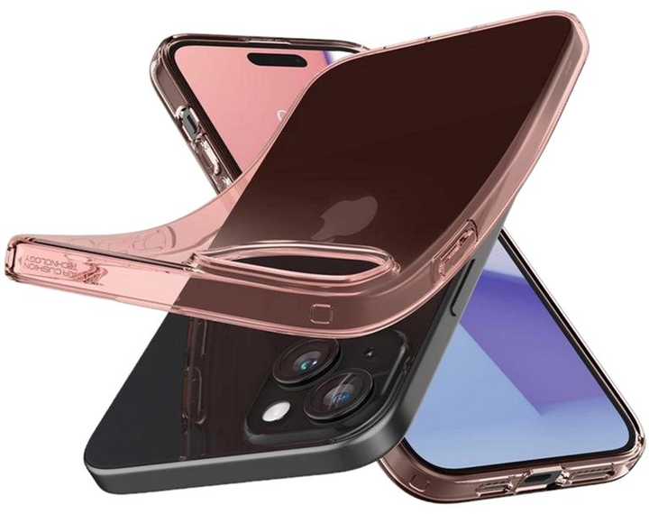 Панель Spigen Crystal Flex для iPhone 15 Plus Rose Crystal (8809896747677) - зображення 4