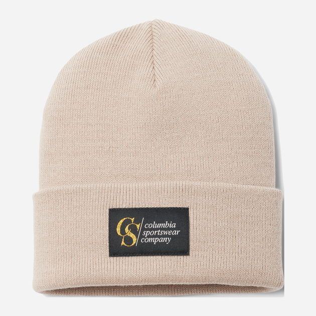 Czapka Columbia City Trek Heavyweight Beanie 1911251084 One Size Beżowa (195981091014) - obraz 1