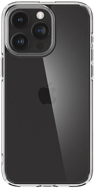 Панель Spigen Crystal Hybrid для iPhone 15 Pro Max Transparent (8809896747554) - зображення 1