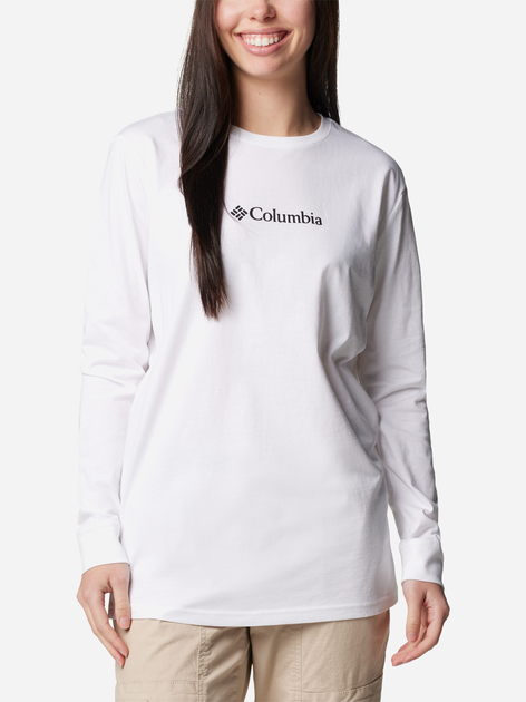 Longsleeve damski Columbia North Cascades LS Tee 2013481105 S Biały (195981331172) - obraz 1