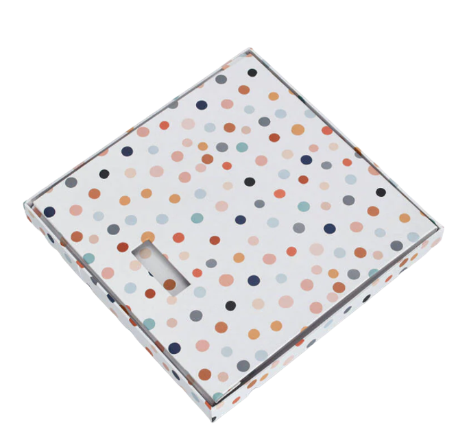 Коробка Zeller Dots з кришкою 33.5 x 33 x 32 см (4003368144764) - зображення 2