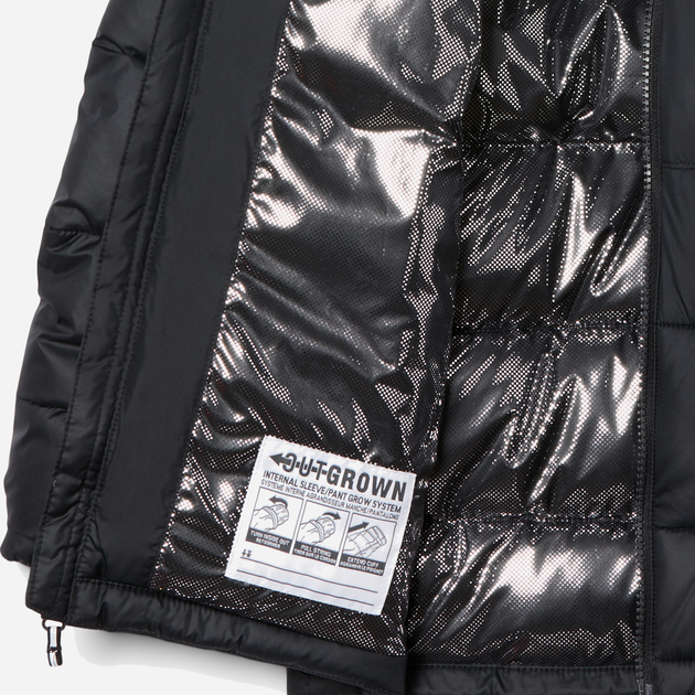 Підліткова зимова куртка для хлопчика Columbia Pike Lake II Hooded Jacket 2050351010 164-170 см Чорна (195979308711) - зображення 3
