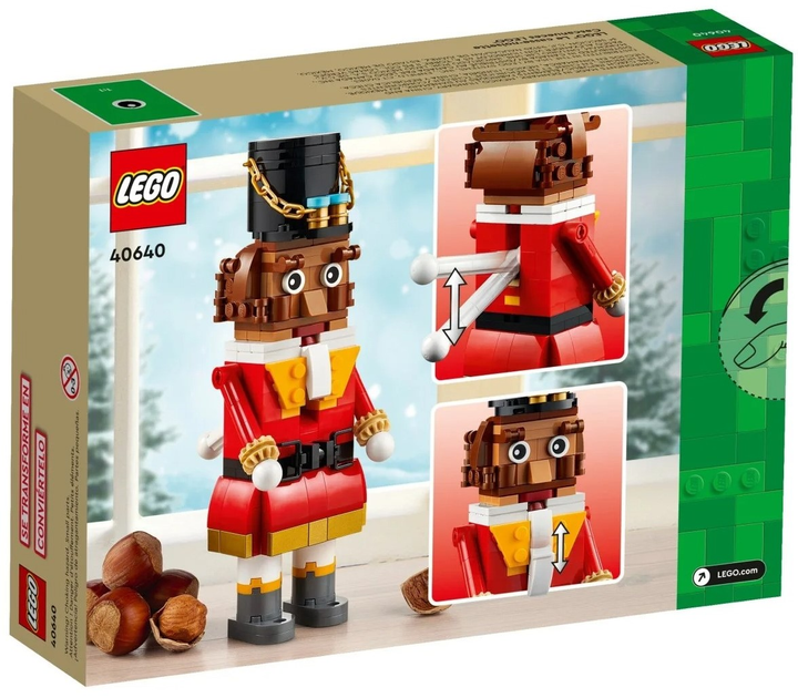Zestaw klocków LEGO Icons Nutcracker 208 elementów (40640) - obraz 6