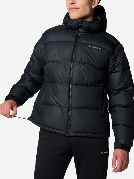 Kurtka zimowa męska sportowa Columbia Pike Lake II Hooded Jacket 2050931012 XL Czarna (195981658576) - obraz 5