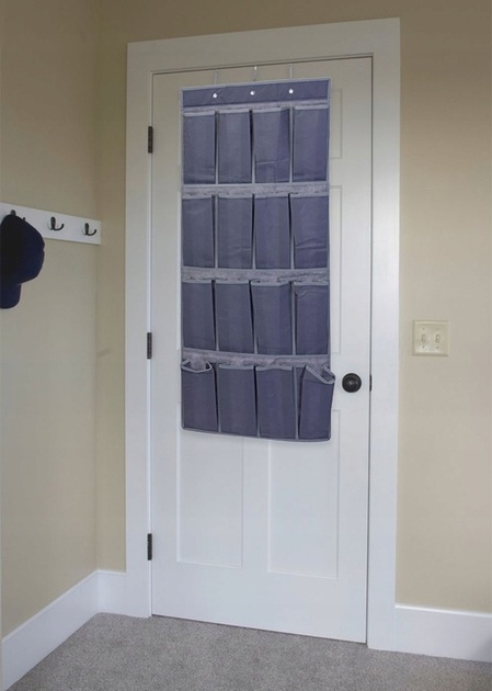 Wiszący organizer do przechowywania Storage Solutions 16 kieszeni Szary (8719202101744) - obraz 4