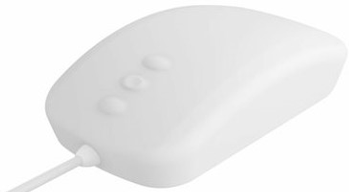 Миша Cherry AK-PMH3 Medical Mouse 3-Button Scroll USB White (AK-PMH3OB-US-W) - зображення 3