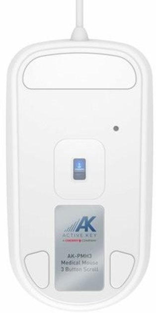 Миша Cherry AK-PMH3 Medical Mouse 3-Button Scroll USB White (AK-PMH3OB-US-W) - зображення 5