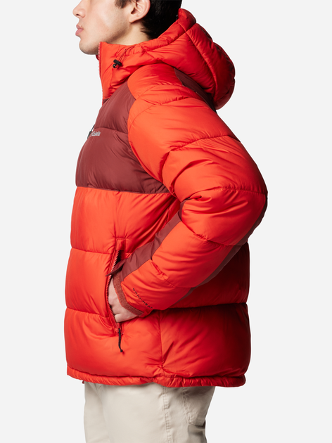 Куртка зимова коротка чоловіча Columbia Pike Lake II Hooded Jacket 2050931698 XL Червона (195981097320) - зображення 5