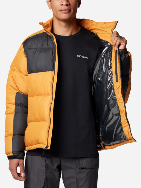 Kurtka zimowa męska sportowa Columbia Pike Lake II Jacket 2050941861 M Zółta (195981452006) - obraz 4