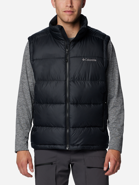 Теплий жилет чоловічий Columbia Pike Lake II Vest 2050951012 S Чорний (195981659610) - зображення 1