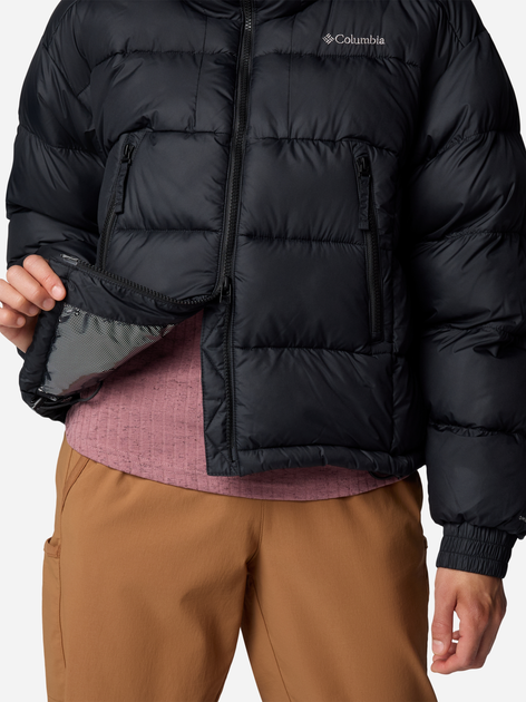 Kurtka zimowa damska sportowa Columbia Pike Lake II Cropped Jacket 2051361012 S Czarna (195981658996) - obraz 6