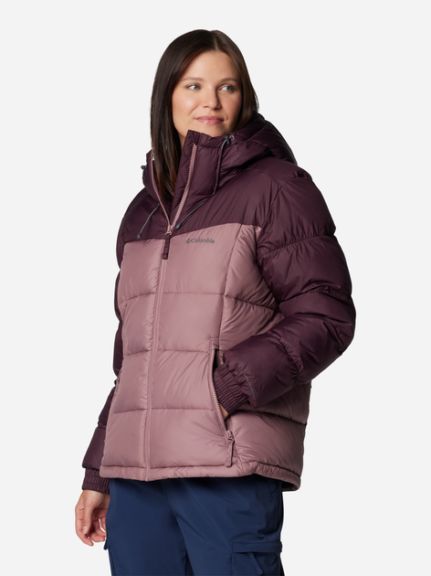 Куртка зимова коротка жіноча Columbia Pike Lake II Insulated Jacket 2051374607 L Бордова (195981297539) - зображення 1