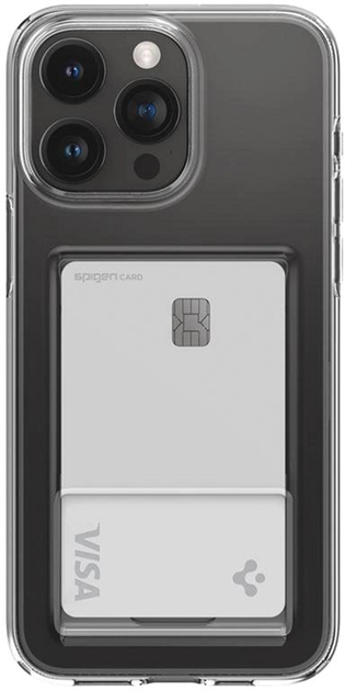 Панель Spigen Crystal Slot для iPhone 15 Pro Max Crystal Clear (8809896749367) - зображення 1