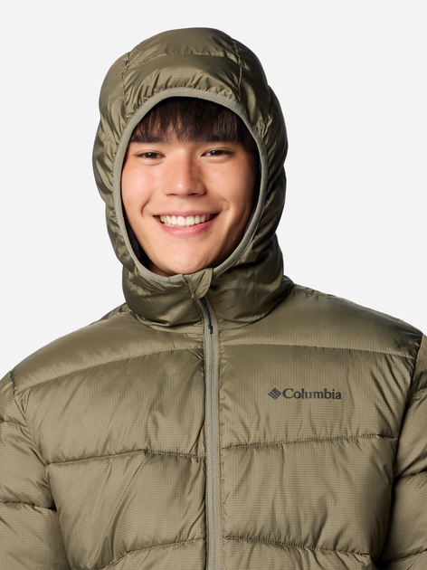 Kurtka zimowa męska sportowa Columbia Fivemile Butte II Hooded Jacket 2086912397 S Zielona (195981422863) - obraz 6