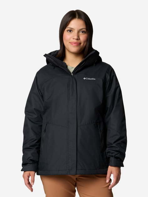 Kurtka wiatrówka damska Columbia Bugaboo III Fleece Interchange Jacket 2087821010 XS Czarna (195981118520) - obraz 1