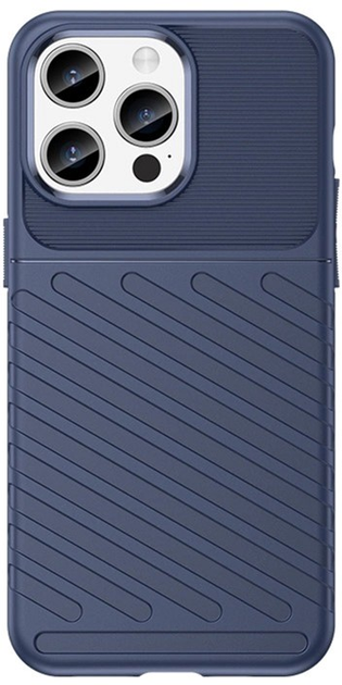 Панель Hurtel Thunder Case для Apple iPhone 15 Pro Max Blue (9145576279564) - зображення 1