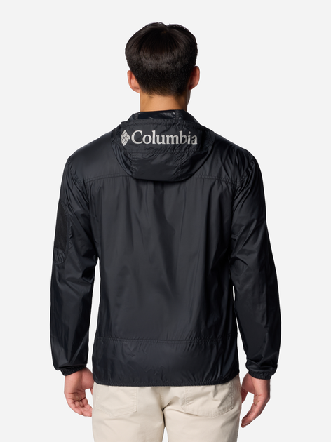 Вітровка чоловіча Columbia Challenger II Windbreaker 2091001010 XL Чорна (195980993821) - зображення 2