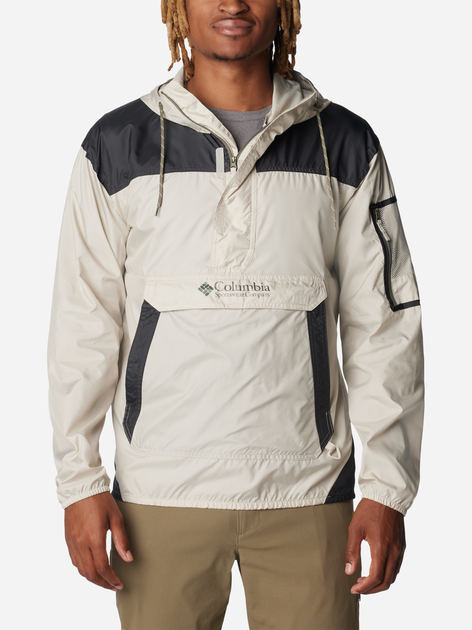 Kurtka wiatrówka męska Columbia Challenger II Windbreaker 2091001278 S Biały/Czarny (195980993975) - obraz 1