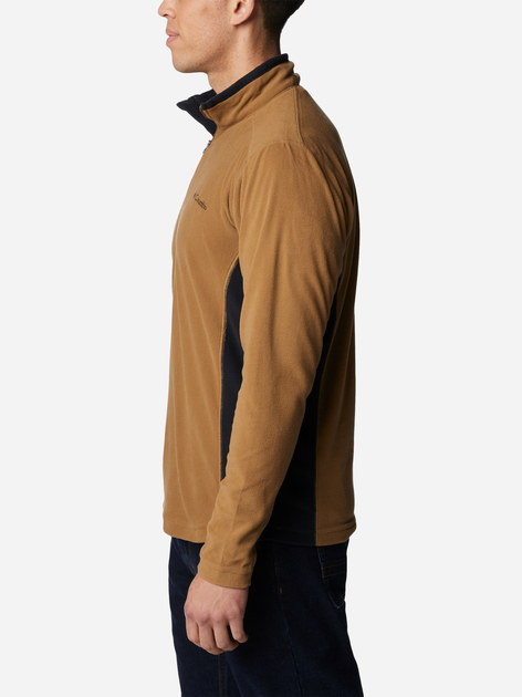 Толстовка на флісі чоловіча Columbia Klamath Range II Half Zip 1352472257 M Коричнева (194895205388) - зображення 4