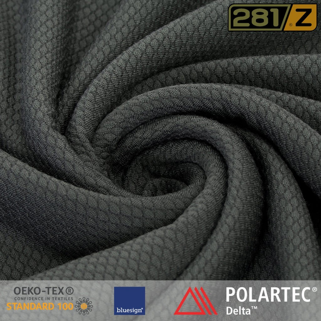 Футболка тактическая женская 281z Polartec Delta Graphite XL - изображение 2