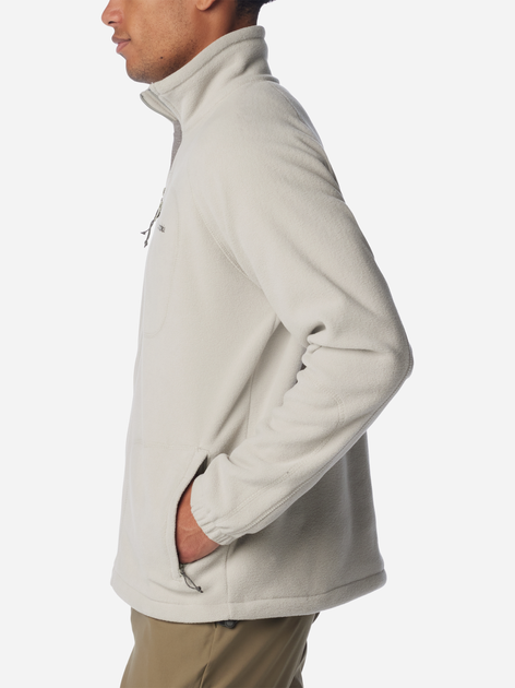 Bluza męska rozpinana streetwear Columbia Fast Trek II Full Zip Fleece 1420421278 XXL Jasnoszara (195979569839) - obraz 5