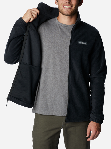 Bluza męska rozpinana streetwear Columbia Steens Mountain Full Zip 2.0 1476671010 L Czarna (886535736184) - obraz 4