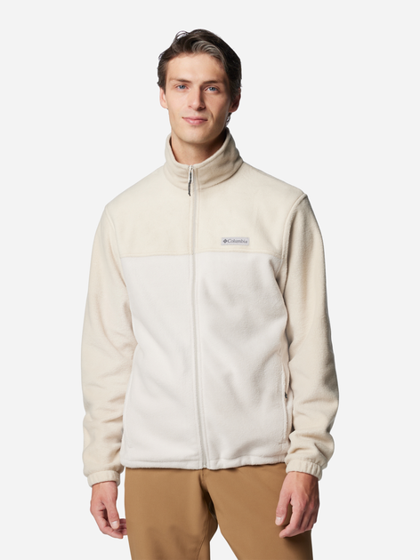 Толстовка на блискавці чоловіча Columbia Steens Mountain Full Zip 2.0 1476671273 S Бежевий/Білий (195981307252) - зображення 1