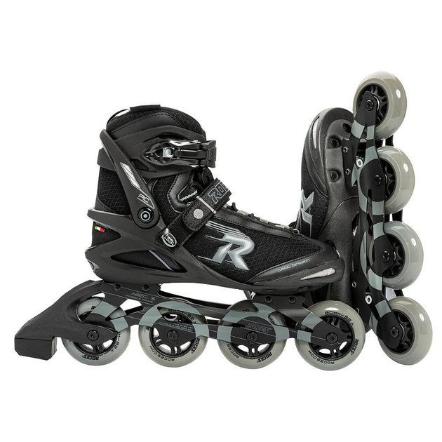 Роликові ковзани Roces Pic Tif Skates Men 400851 01 EU 45 Чорний з сірим (8020187902272) - зображення 2