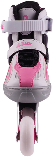 Łyżworolki Outrace Volt Gray PW-126B-9 EU 37-40 Szaro-różowy (5904310932844) - obraz 4