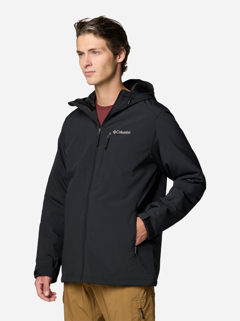 Kurtka wiatrówka męska Columbia Gate Racer II Softshell 2090404010 XXL Czarna (195981397772) - obraz 5