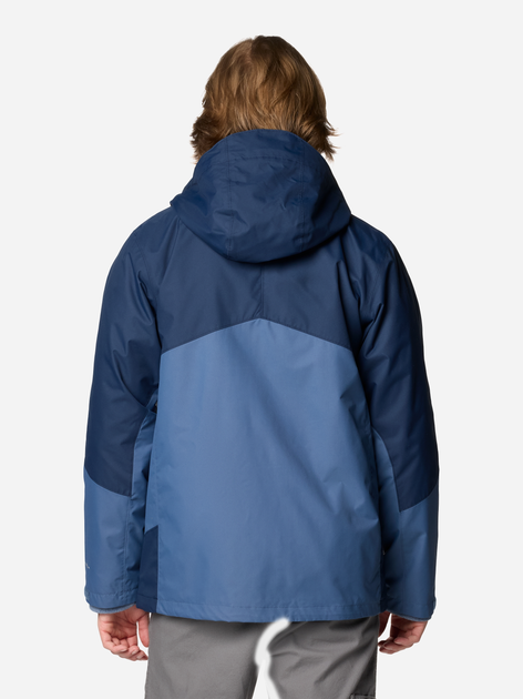 Kurtka jesienna męska z kapturem Columbia Bugaboo III Fleece Interchange Jacket 2096904478 XXL Granatowa (195980982139) - obraz 2