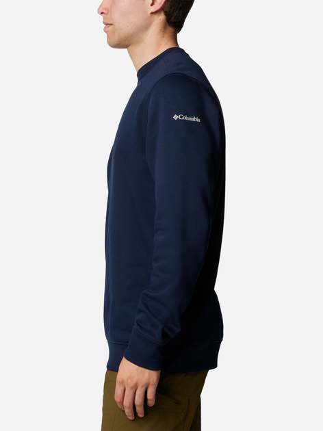 Світшот на флісі чоловічий Columbia Columbia Trek Crew 1957933463 XXL Темно-синій (195981272574) - зображення 4