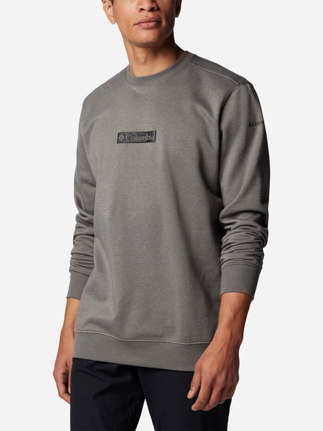 Світшот на флісі чоловічий Columbia Columbia Trek Crew 1957933029 L Темно-сірий (195981272468) - зображення 4