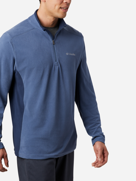 Bluza męska nierozpinana streetwear Columbia Klamath Range II Half Zip 1352472479 XL Granatowa (192660726267) - obraz 3